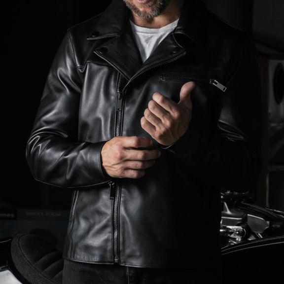 mens leather jackets
black leather jacket
biker jacket men
leather motorcycle jacket
genuine leather jacket
motorcycle jackets for men
real leather jacket
mens black leather jacket