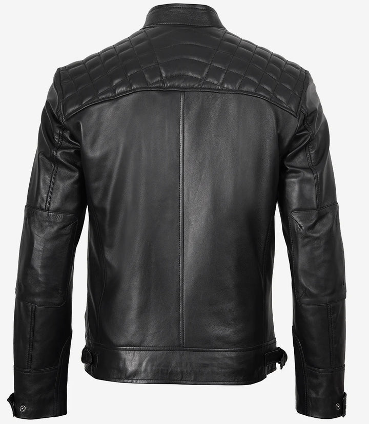 Men’s Black Leather Jacket USA
Stylish Moto Jacket for Men
Biker Leather Jacket with Zipper Pockets
Men’s Slim Fit Leather Jacket USA
Trendy Men’s Fashion Jacket