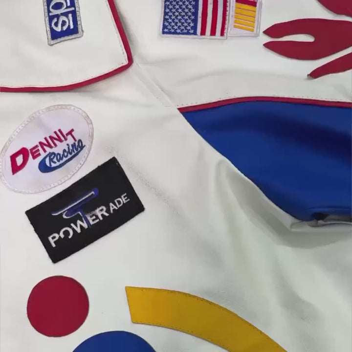 Ricky Bobby Wonder Bread Racing Jacket – Faux Leather – Talladega Nights Movie Replica – Halloween & Cosplay Costume 
